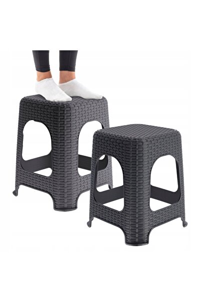 KADAX Scaun de bucătărie cu platformă solidă antiderapantă, până la 120 kg