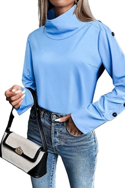 StreetWear Outlet Women's Shirt, Casual/Elegant, Buttoned Sleeve, Long Sleeve...
