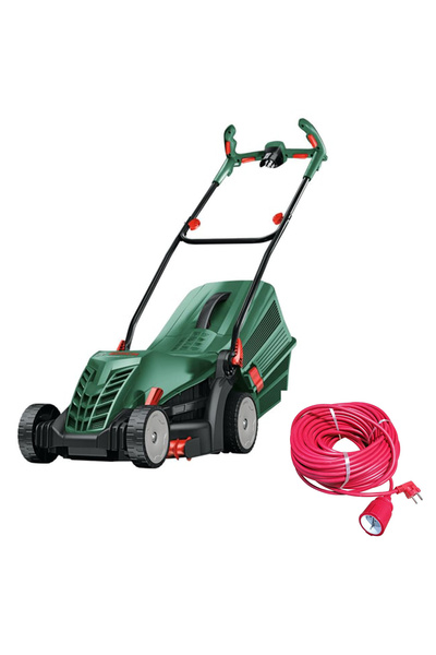 Bosch Universal Rotak 34-405 Çim Biçme Makinesi 1300 W + Evakat 3*2,5 Uzatma ...