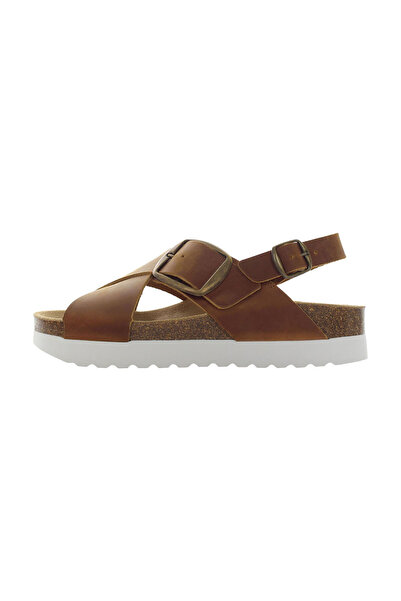 lumberjack CROSSED BANDS SANDAL Taba Kadın Sandalet
