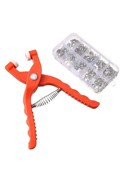 zola Πένσα ψιλικών για την τοποθέτηση συνδετήρων, 50 συνδετήρες, πλαστικό και...