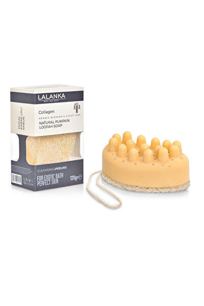lalanka Collagen Pumpkin Fiber Soap 120Gr