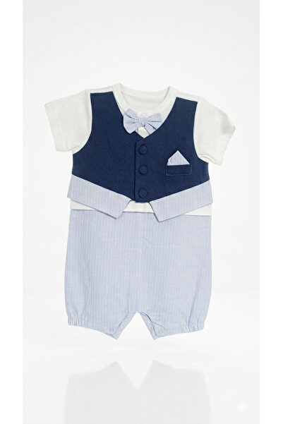 Little Baby Papyonlu Erkek Bebek Tulumu