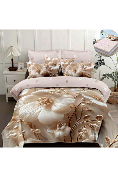 OEM Duvet Cover Set with Stretchy for double bed 2 people, PRV, Finet 4 piece...