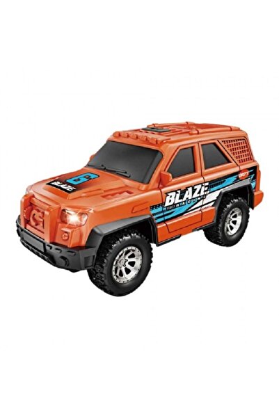 JS Toys Πορτοκαλί τζιπ αυτοκίνητο # 44; με ήχους και φώτα # 44; 1& # 58;20& #...