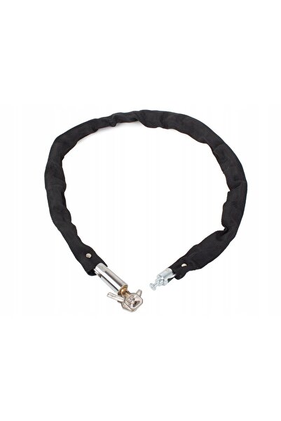 zola Bicycle/motorcycle lock, universal, made of brass, 80 cm, 2 keys, black