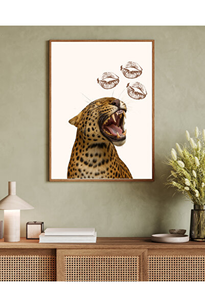 Tuba Decor Еднокомпонентна дървена рамка за хол, салон и кухненска маса, сери...