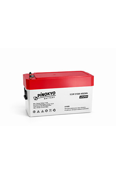 Pinokyo 12.8V 315 AH LİTYUM DEMİR FOSFAT AKÜ (Lifepo4) / PRİZMATİK HÜCRELİ