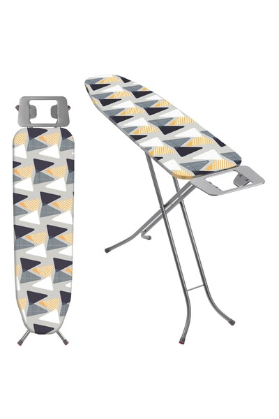 KADAX Ironing Board 114x34cm Foldable With Iron Holder Lightweight Stable