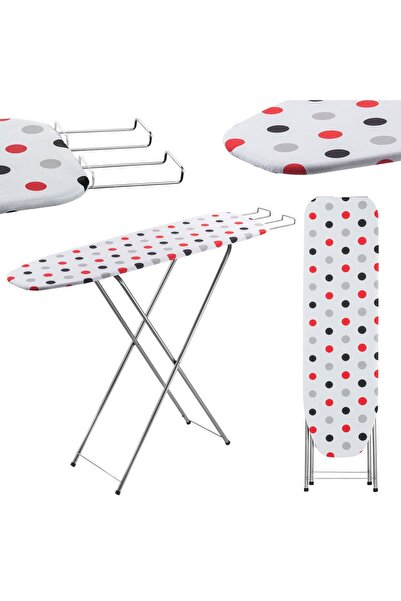 KADAX Masă de călcat pliabilă 104x30cm cu suport pentru fier de călcat, ușor,...