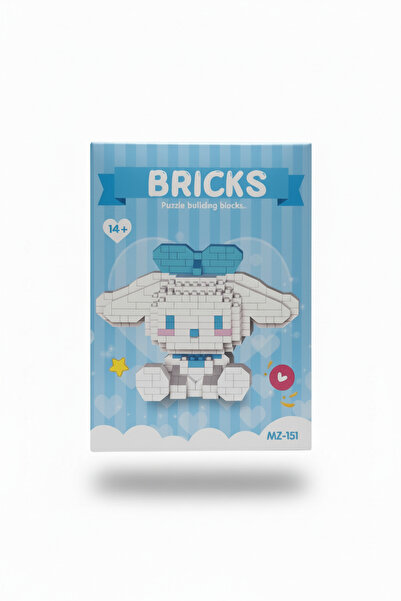 MAVIGOK Cinnamoroll Karakter Lego Seti - Figür Oyuncak - Mikro Blok Yapım Seti