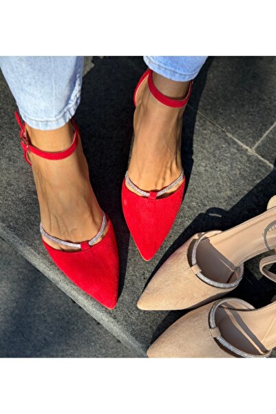 BENOTTİ Pantofi Kasya roșii pentru femei