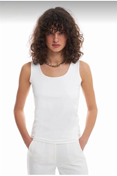 Quzu Basic Blouse with Thick Straps