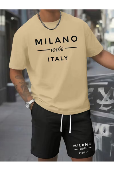 bellanova Casual Men's Summer Shorts Set