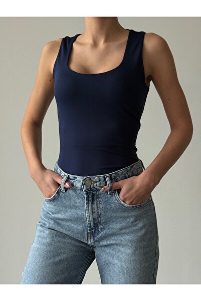 Quzu Basic Blouse with Thick Straps