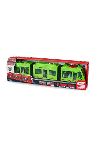 Noname Tramvai cu frictiune, sunete si lumini, 1:16, jstoys
