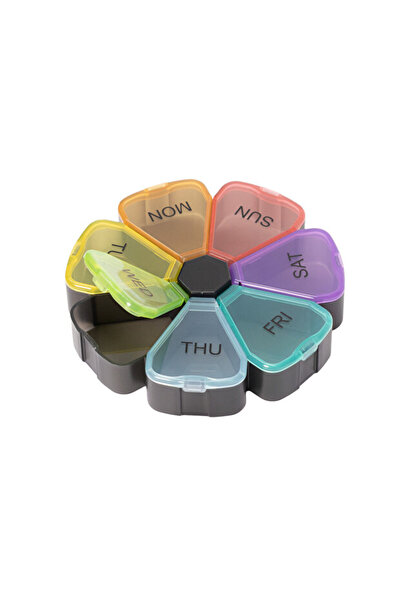 zidmed صندوق دواء محمول مع حقيبة صغيرة