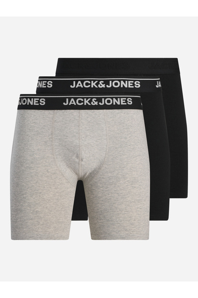 Jack & Jones Pack of 3 - Printed Waistband Trunks