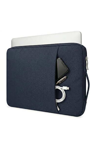 iUni Taška na notebook 13"-14", vodotesná, vonkajšie vrecko, námornícka modrá