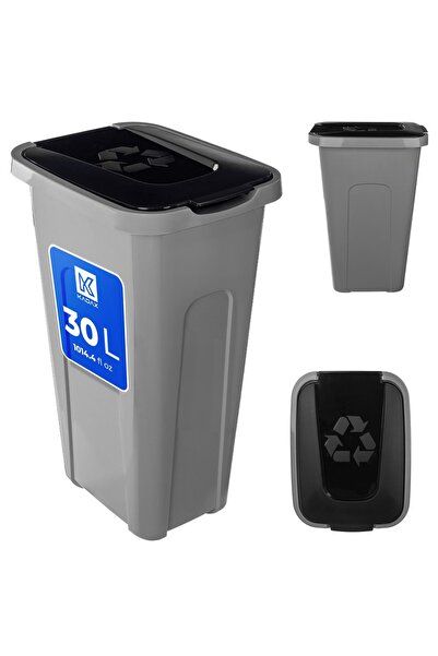KADAX Waste Bin 30L Waste Sorting Container with Lid