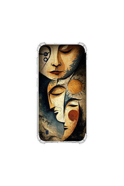 PrintiFy حافظة حماية للزوايا متوافقة مع هاتف سامسونج جالاكسي A10 بتصميم Metam...