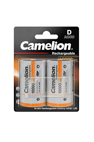 CAMELİON Set 2 baterii reîncărcabile D (LR20) Ni-MH 10000mAh