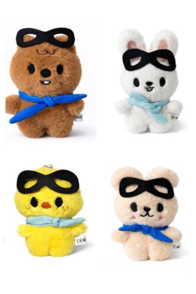 LİLİ ENNEE LİLİENNE 4'Lü Skzoo Han Quokka Bbok Ari Puppym Leebit Anahtarlık 1...