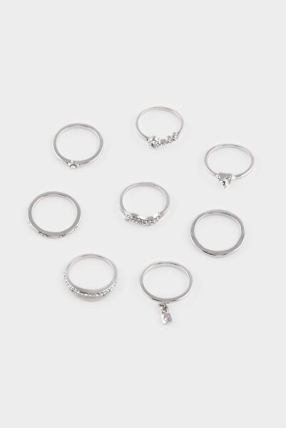 DeFacto Kadın 8li Yüzük H0797AXNS