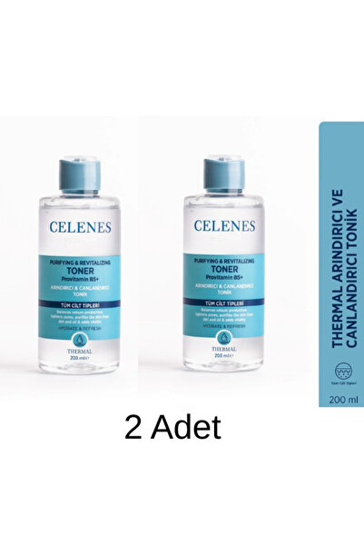 Celenes by Sweden Arındırıcı Ve Canlandırıcı Thermal Tonik 200 ml 2 Adet