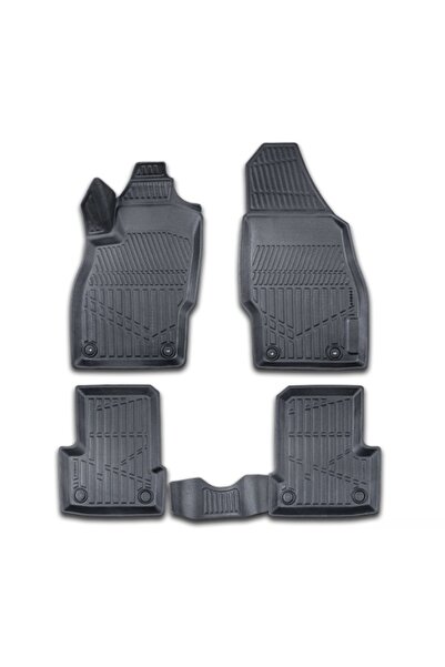 CED AUTO TRADE Set covorașe auto din cauciuc Opel Corsa D 2006-2014
