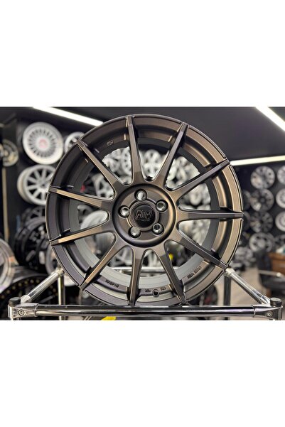MSW 17 İNC 5X100 85T JANT TAKIMI MATT GRAPHİTE (4 ADET)