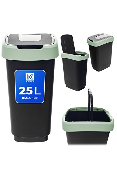 KADAX Waste Bin 25L Waste Separation Container With Lid