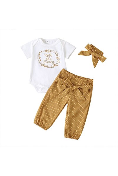 GENERAL Girls' 3-piece set - sizes 6 to 24 months