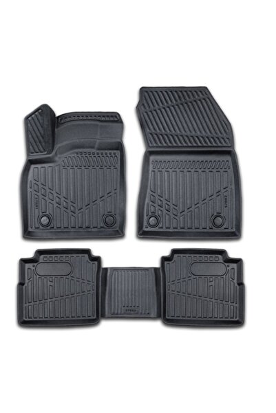 CED AUTO TRADE Car Mats Set Rubber Mats Nissan X-Trail E-Power 2021->