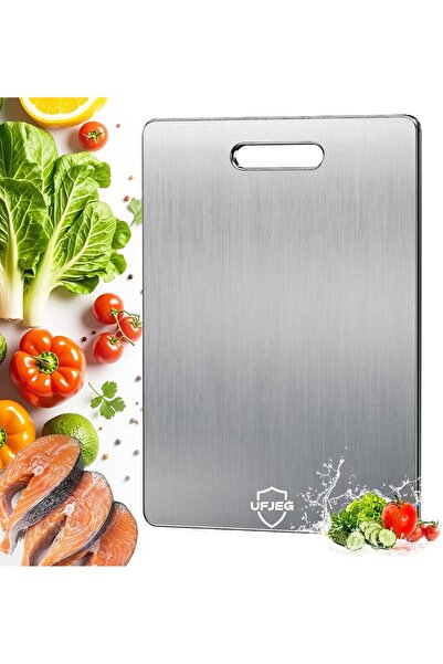Arabest Double-Sided Titanium Cutting Board, Food-Grade Prep Pad, Safe and Ea...