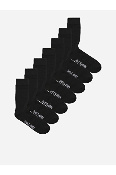 Jack & Jones Pack of 7 - Logo Detail Crew Socks