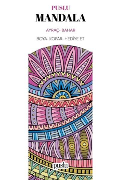 Timaş Yayınları Mandala Ayraç - Bahar