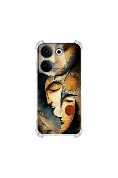 PrintiFy حافظة حماية للزوايا متوافقة مع هاتف infinix Hot 40i Metamorphosis Cl...