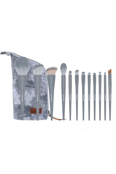 Yallabena ✨ Professional 11-Piece Makeup Brush Set – Nano-Silk Bionic Bristle...