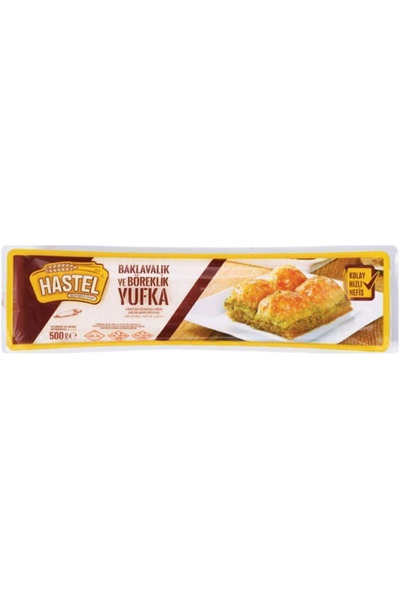 Hastel BAKLAVALIK VE BÖREKLİK YUFKA 500GRX2 PAKET