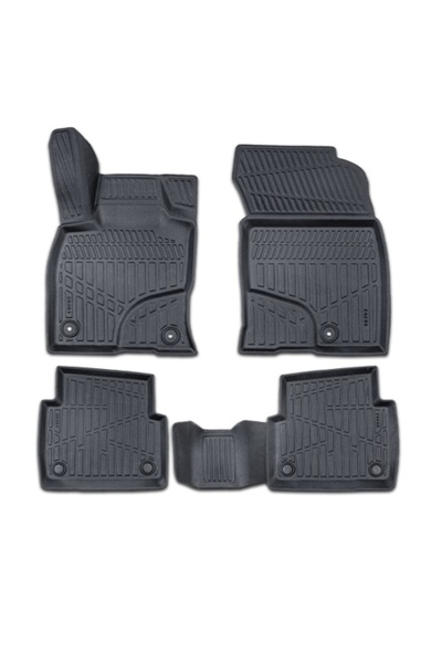 CED AUTO TRADE Σετ Πατάκια Αυτοκινήτου από Λαστιχένια Πατάκια Ford Kuga 3 III...