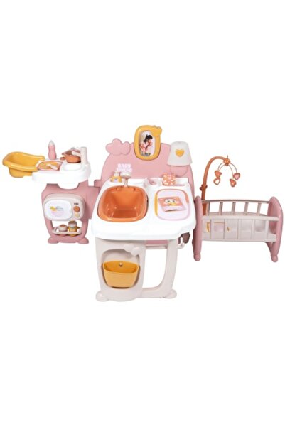Smoby Baby Nurse Large Doll's Play Center with 18 Accessories
