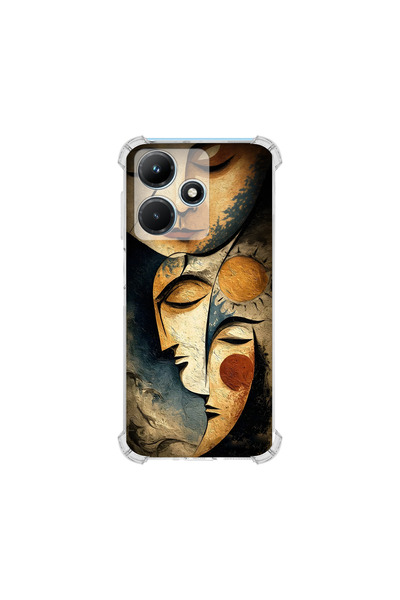 PrintiFy حافظة حماية للزوايا متوافقة مع هاتف infinix Hot 30i Metamorphosis Cl...