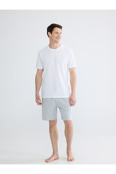 LC Waikiki Rmz Gi̇yi̇m Farkiyla Stamdart Pattern Men's Pajama Bottoms