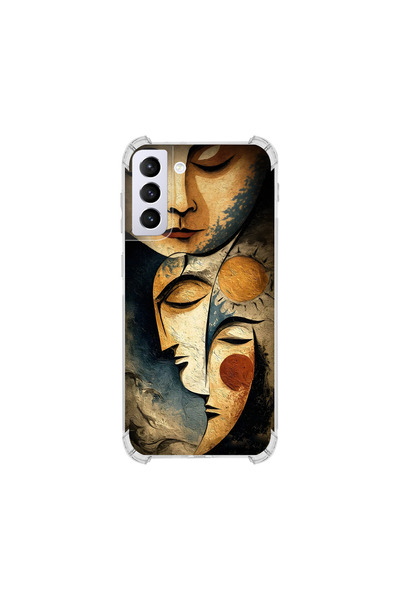 PrintiFy Corner Protection Case Compatible with Samsung Galaxy S21 Plus Metam...