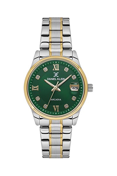 Daniel Klein ORİJİNAL KADIN KOL SAATİ YENİ SEZON TAKVİMLİ FOSFORLU ROMA RAKAM...