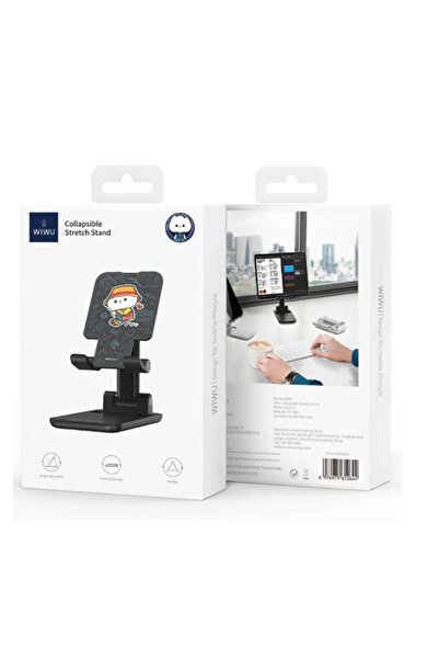 WIWU ZM-012W Collapsible Stretch Tablet Stand - White