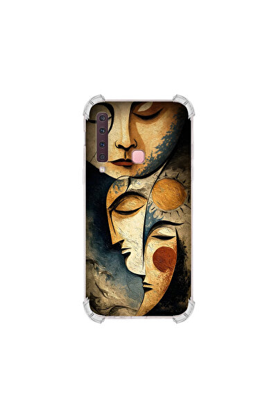 PrintiFy حافظة حماية للزوايا متوافقة مع هاتف سامسونج جالاكسي A9 2018 ميتامورف...