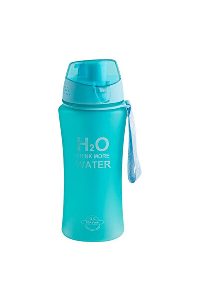 OEM Sports Water Bottle with Ice Accumulator Turquoise 480 ml Leak-Proof Plas...
