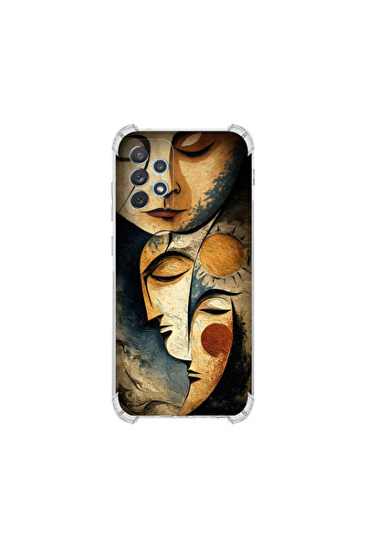 PrintiFy حافظة حماية للزوايا متوافقة مع هاتف سامسونج جالاكسي A72 بتصميم Metam...